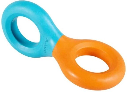 Coockoo Doodle Tyggleke Med Håndtak Blå/Oransje