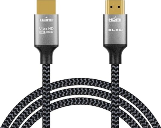 Blow 92 681# Hdmi Hdmi Kabel 8K 1,5 M Flettet