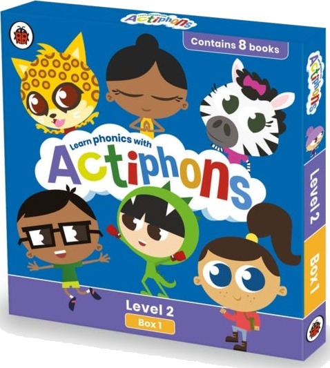 Actiphons Level 2 Box 1: Books 1-8 Av Ladybird