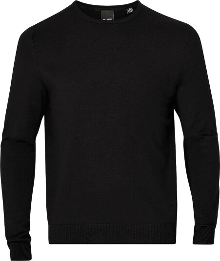 ONLY & SONS   Genser onsWyler Life LS Crew Knit   Svart