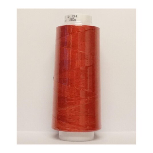 Mettler, Trojalock 2500m, Overlock Tråd Farge nr 0504 Country Red