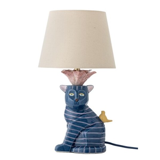 Bloomingville Eri Table Lamp Blue Ø 22 CM Bloomingville Eri Table Lamp Blue Ø 22 CM