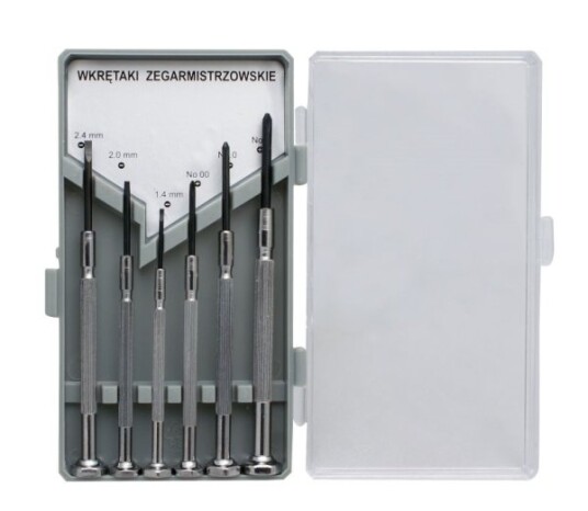 Pro-Line Urmakers Skrutrekkere Ni-Cr-Mo 6 Stk. 10229