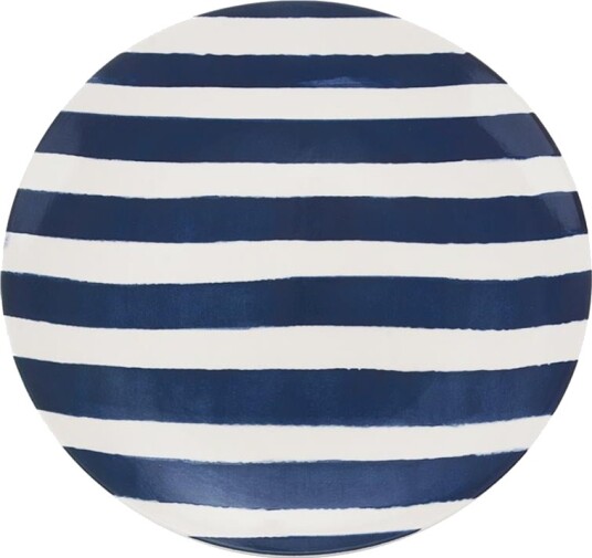 Seasons Summer Collection Tallerken 26cm Blå Striper Seasons Summer Collection Tallerken 26cm Blå Striper