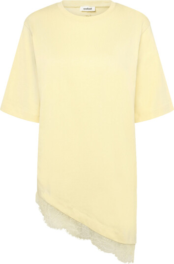 Soaked Sljina Lace Tee Yellow L