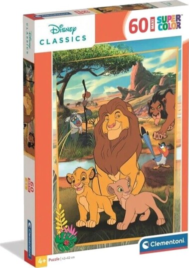 Clementoni Puzzle Maxi Disney Classics 2026 60 pieces 2D Puslespill