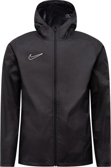 Nike Regnjakke Storm fit Academy 25   Svart/hvit Barn størrelse S: 128 137 cm