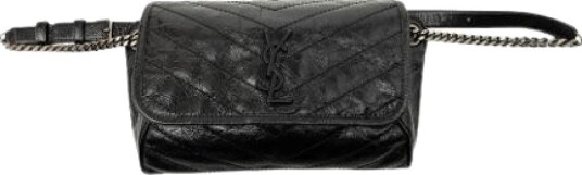 Yves Saint Laurent Vintage Dame Pre owned Svart ONE SIZE,