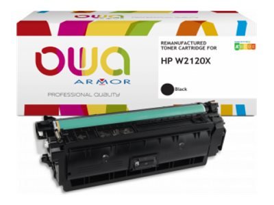 Owa - Høykapasitets - Svart - Kompatibel - Boks - Gjenfabrikert - Tonerpatron Alternativ For: Hp W2120x - For Hp Color Laserjet Enterprise M555 Mfp M578  Laserjet Enterprise Flow Mfp M578