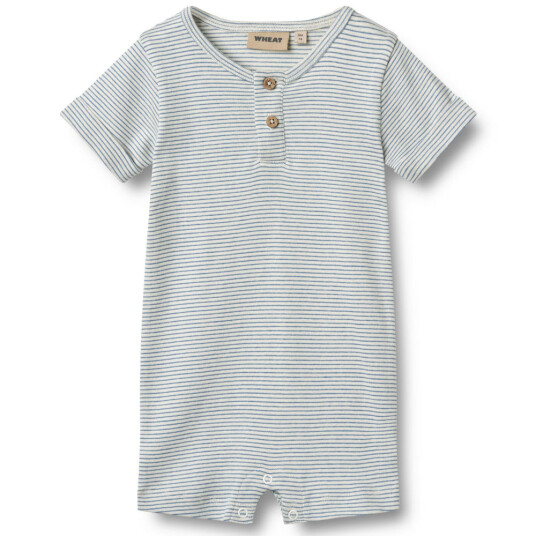 Wheat jumpsuit ss Alfred – blue stripe 92