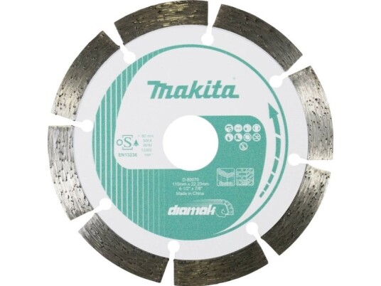 Makita Diamantskive Segment D 80070 Tørr 115x22.23mm
