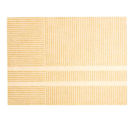 Heymat Løype Sunny Yellow dørmatte 85x115 cm