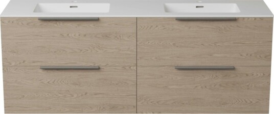 Servantskap FOSSBAD Variant46 B160 for Heldekkende Dobbelservant
