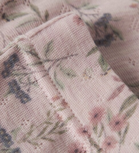 Name It Hipsters Ull NmfWang Violet Ice/Blomster/Blader Name It 4 år (104) Hipsters Lilla Rosa