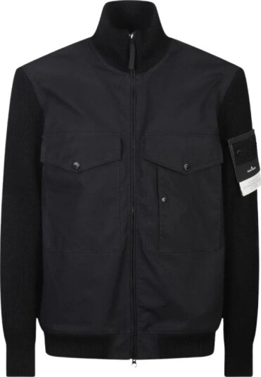Stone Island Herre Jakker Svart L,