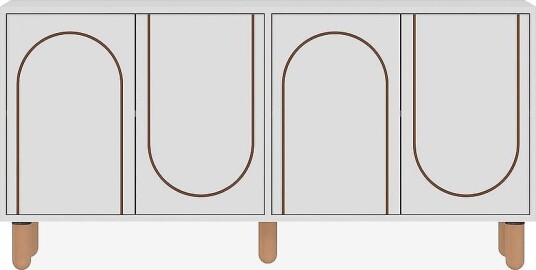 Hanah HomeKonsoll VeronaHvitAvlastningsbord & sidebord