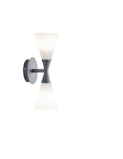 Herstal Harlekin Vägglampa Duo Grafit 1561156-03-0 1599730-01-0