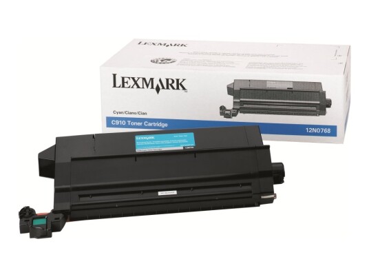 Lexmark - Cyan - Original - Tonerpatron - For Lexmark C910 C910dn C910fn C910in C910n C912 C912dn C912fn C912n C912nl X912e