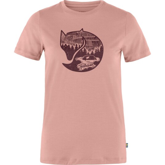 Fjellreven  Abisko Wool Fox Ss W Dame 302-357 Chalk Rose-Port XL