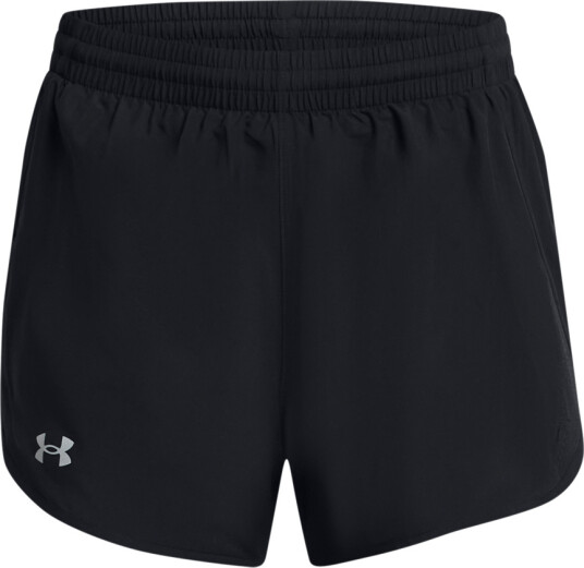 Under Armour Women"s Ua Fly By 2in1 Short Black L/G