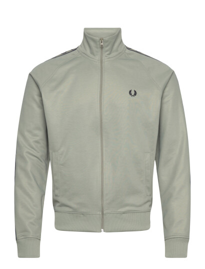 Fred Perry Contrast Tape Track Jkt Khaki green XXL