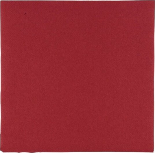 Middagsserviet Abena Gastro 1/4 Fold 40X40cm Bordeaux 600 Stk.