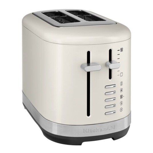 Kitchenaid 2-Skivers Brødrister 5KMT2109EPL Porselenshvit med Ekstra Brede Spor Kitchenaid 2-Skivers Brødrister 5KMT2109EPL Porselenshvit med Ekstra Brede Spor