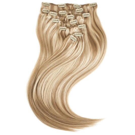 Rapunzel of Sweden Clip-on set 7 pieces 50 cm M7.3/10.8 Cendre Ash Blonde