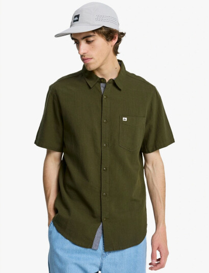 Quiksilver Time Box   Khaki green   S
