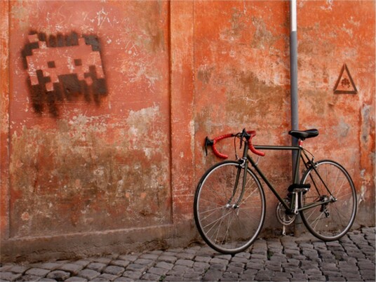Fototapet Bicycle 200x154 - Artgeist sp. z o. o.