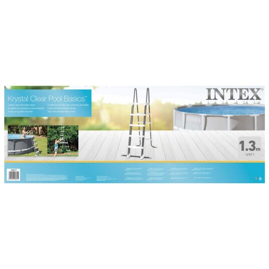Intex 5-trinns sikkerhetsstige for basseng 132 cm Intex 5-trinns sikkerhetsstige for basseng 132 cm