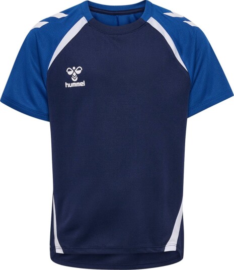 Hummel Hmllead 2.0 Jersey S/S Kids Blue 140 Hummel Hmllead 2.0 Jersey S/S Kids Blue 140