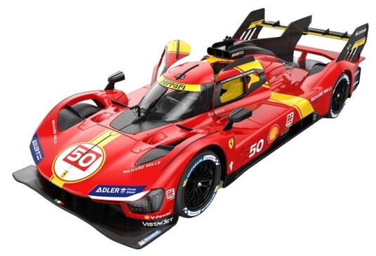 Rastar 1:14 Ferrari 499P Radiostyrt Bil Rød