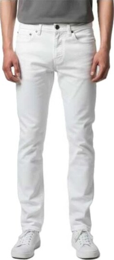 Jacob Cohën Herre Jeans Hvit W35,