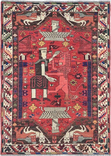 Orientalsk Teppe   Tribal Hand Knotted   154 x 221 cm Størrelse: 154 x 221 cm