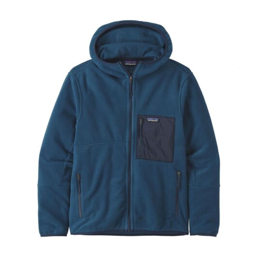 Patagonia M´S Microdini Hoody Herre, Tidb Tidepool Blue, L Patagonia M´S Microdini Hoody Herre, Tidb Tidepool Blue, L