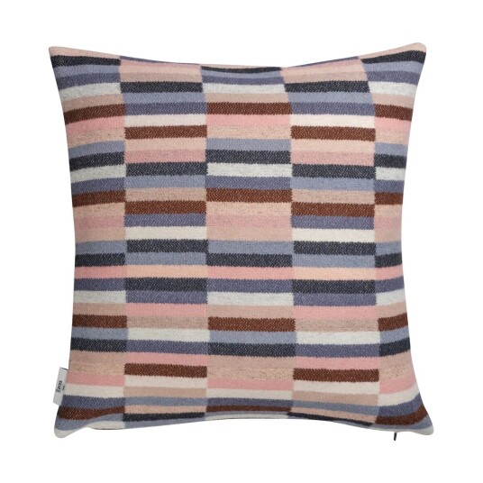Røros Tweed Ida pute 50x50 cm Rosa blue