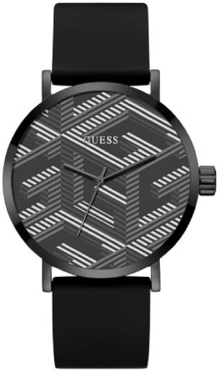 Guess Herreklokke GW0625G3 G Bossed Grå/Gummi Ø44 mm Guess Herreklokke GW0625G3 G Bossed Grå/Gummi Ø44 mm