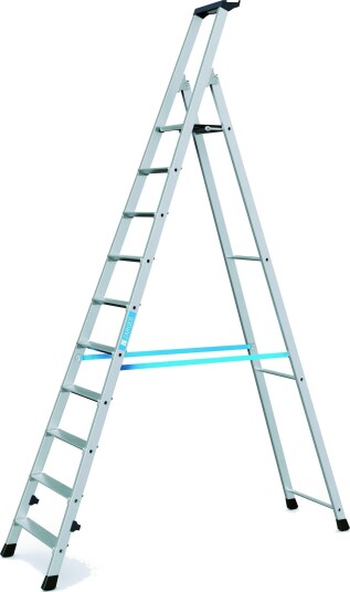 Zarges Nova S Trappestige 10-trinns, 2,15 m, Stiger & stillaser