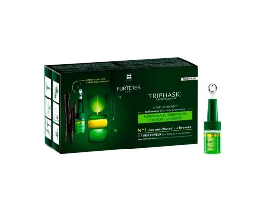 Rene Furterer Triphasic Progressive Regenerating Anti-Hair Loss Ritual 8 x 5.5 ml