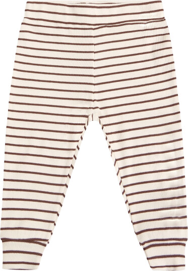 En Fant Pants Rib Stripe Brown 56 En Fant Pants Rib Stripe Brown 56