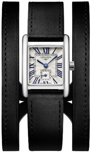 Longines Dameklokke L5.200.4.71.0 Mini Dolcevita Hvit/Lær