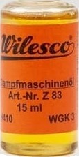 Wilesco Z83 Olje for dampmaskiner Wilesco Z83 Olje for dampmaskiner