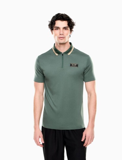 EA7 Polo Shirt Green XS EA7 Polo Shirt Green XS