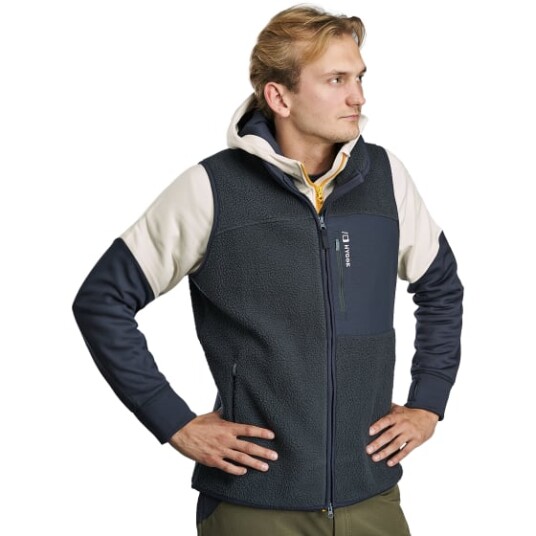 House Of Hygge Pile Fleece Vest Herre Mrkebl M