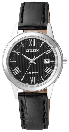 Citizen Herreklokke FE1081 08E Sort/Lær Ø45 mm Citizen Herreklokke FE1081 08E Sort/Lær Ø45 mm