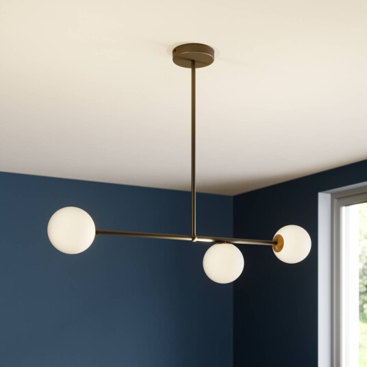 Sigma Gama 3 pendellampe tre lamper svart Sigma Gama 3 pendellampe tre lamper svart