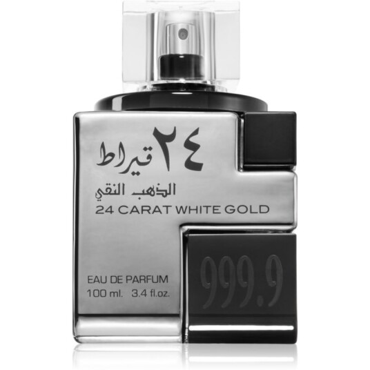 Lattafa 24 Carat White Gold 100 ml Unisex Eau de Parfum Spray Lattafa 24 Carat White Gold 100 ml Unisex Eau de Parfum Spray