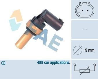 Sensor, motortemperatur FAE 32710