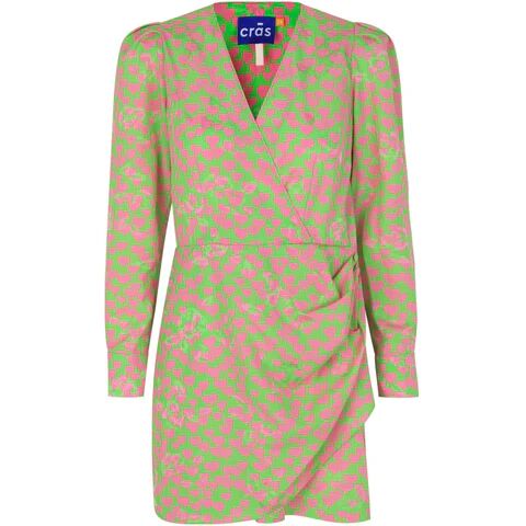 Cras Cph Yvonne Dress Heartsbeats Green 34 Cras Cph Yvonne Dress Heartsbeats Green 34